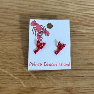Red Lobster Earrings from Prince Edward Island